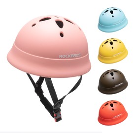ROCKBROS Kids Bike Toddlers Helmet for 2-5 Years Kids Safety Protection Lightweight Cycle Helmet for Outdoor Activities Scooter, Balance Bike, Kids Bicycles, Skateboards (48-52 cm)
