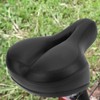 Mountain Bike Saddle Comfortable Microfiber Leather HollowCarved Spring Bike Saddle