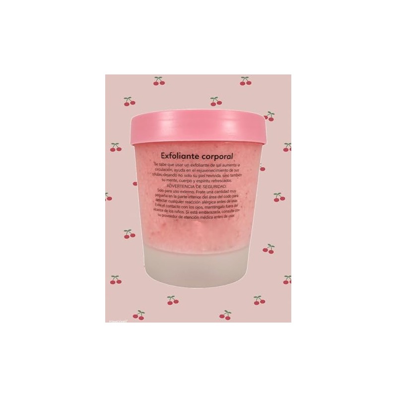Exfoliante Facial Y Corporal De Cereza, Hidrata Aclara Manchas 1
