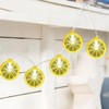 Konictom 8.5Ft Lemon Lights,Lemon Fairy Lights with 10 Pack 3D