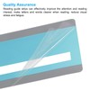 PATIKIL 10 Pcs Guide Reading Strips, Highlight Color Overlay Bookmarks,