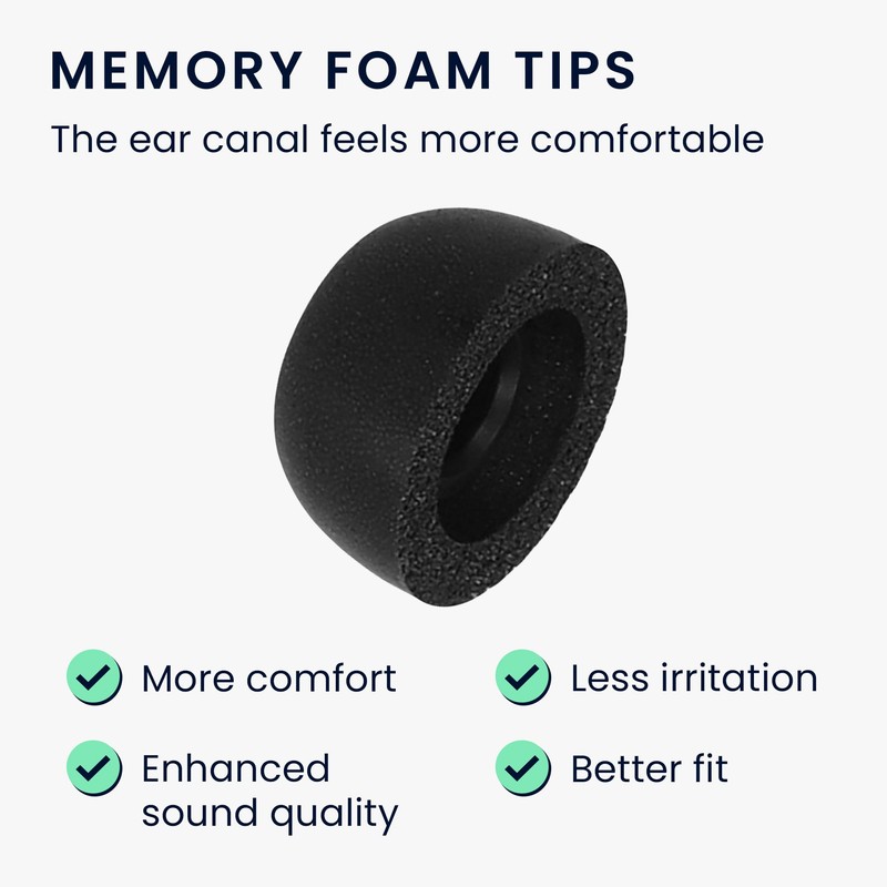 kwmobile Replacement Ear Tips Compatible with Beats Powerbeats Pro 2