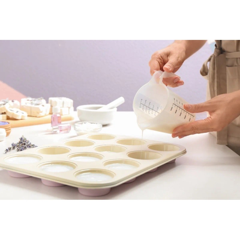 VIVONATURAL JABON EN BARRA VEGANO BLANCO 1 kg