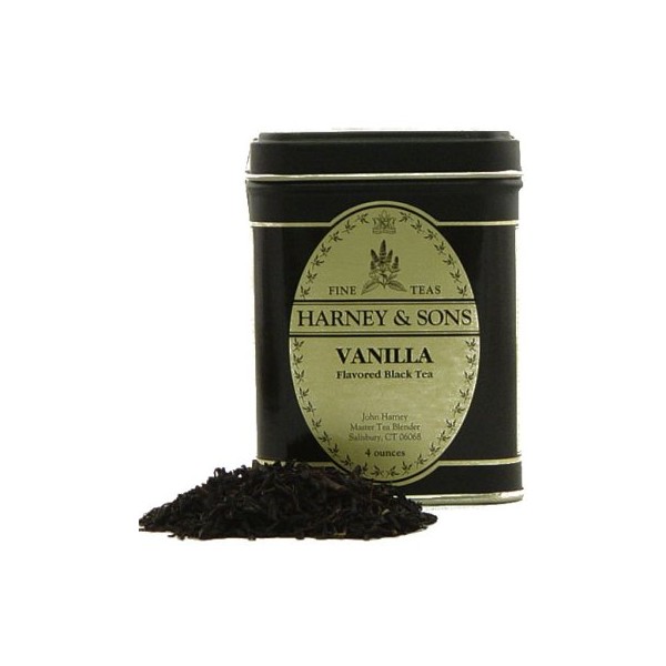 Vanilla, Loose tea in 8 Ounce tin