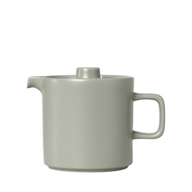blomus Pilar Teapot High-Quality Ceramic Teapot for Tea and Tea Bags 1 Litre (Mirage Grey)