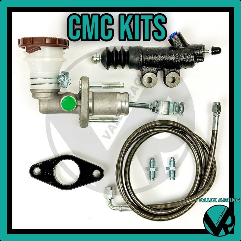 Exedy Master & Slave Cylinder w/ Stainless Clutch Line Kit