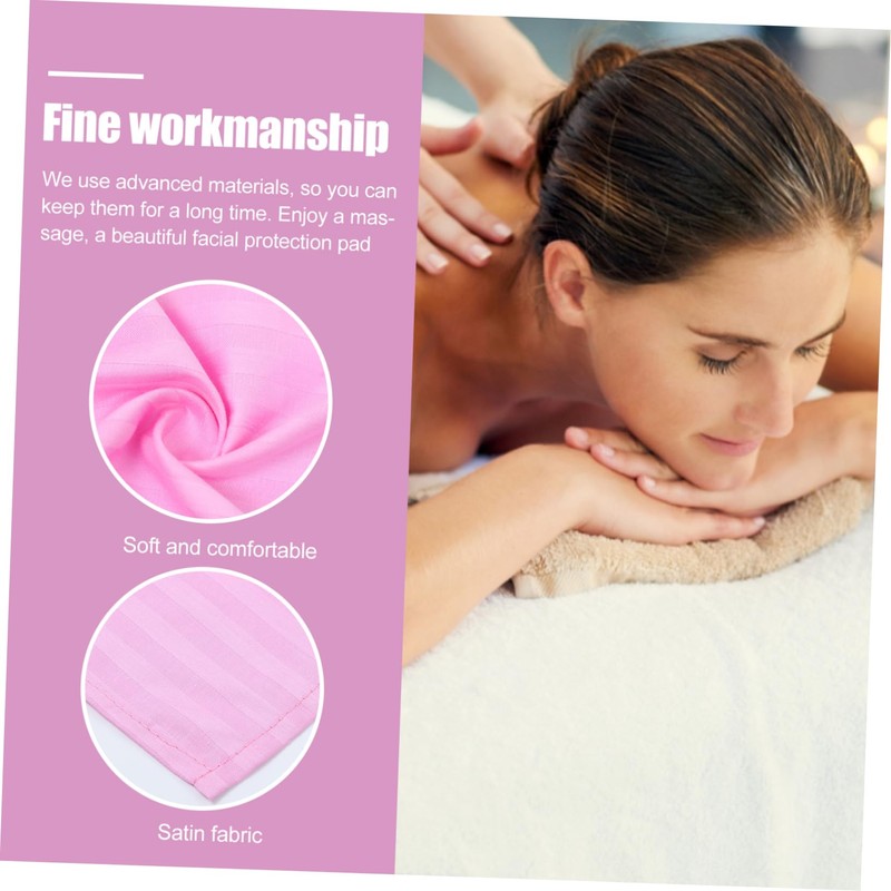 WOONEKY Massage Bed Sheet Face Hole Waterproof Spa Bed Cover