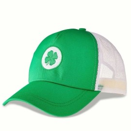 Clover New St Patricks Day Green Irish Shamrock 4 Leaf Clover Baseball Hat Cap NWT Gift