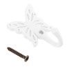 Mgoodoo butterfly hooks for wall,Antique Decorative Wall Hooks 2 pack