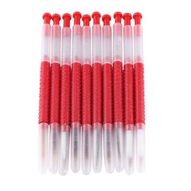 Queen Grafting Tool Bamboo Queen Bee Grafting Equipment Red Plastic 10Pcs Beekeeping Honey Bee Larvae Chinese Grafting Tools Queen Rearing Implement