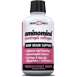 HEALTH DIRECT- AminoMind Suplemento de Colágeno Nootrópico para la Salud Cerebral y BDNF Dipéptido ProHyp  HypGly