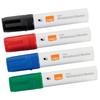 Nobo Glide Drywipe Whiteboard Pens, 10 mm Large Chisel Tip,