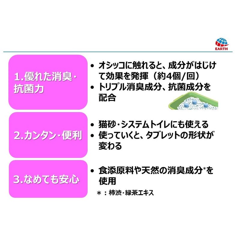 JOYPET Deodorizing Tablet EX Unscented, 12 Pieces