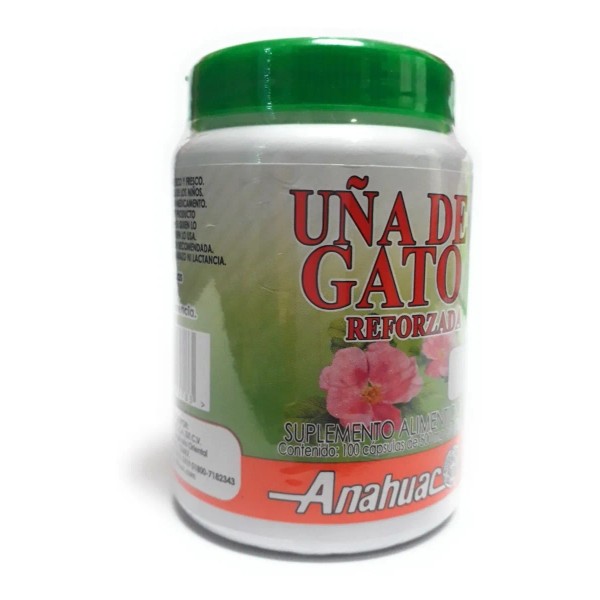 Uña De Gato 100 Capsulas Anahuac