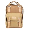 Doughnut Macaroon Euro 16 Backpack 38 cm Khaki x Camel,