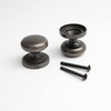 HARMAC HOUSE Vintage Cabinet Knobs 2 Pack Heavy Duty Antique