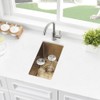 Gold Wet Bar Sink, 10 x 18 Undermount Bar Sink