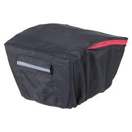 Kawasumi Seisakusho KW-260BK Bicycle Basket Cover, DX, Rear Type, Black