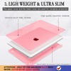 CISSOOK for MacBook Pro 13 Inch Case Pink, Hard Shell