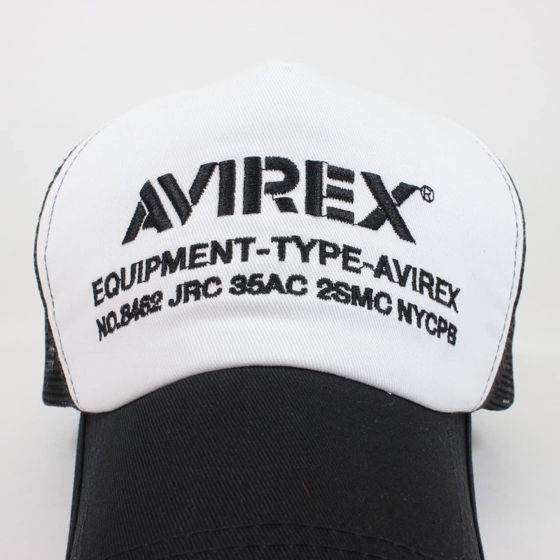 AVIREX Avilex Men's Mesh Cap, NUMBERING USA, Large Size, XL,