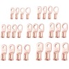 XHF 10PCS 2/0 AWG-3/8 Heavy Duty Battery Lugs with 3:1