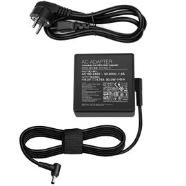 90W Power Supply for Asus ROG Strix/ROG Swift/TUF Gaming Monitor/Asus Vivo AiO/VivoPC/VivoMini/Asus Mini PC/Asus Zen Aio/Asus Chromebox 3 / Asus Q550L U56E X53E X551M X555L Laptop Charger