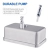 VANNSOO Commercial Wall Mount Stainless Steel Soap Dispenser, Rust-Proof Lining