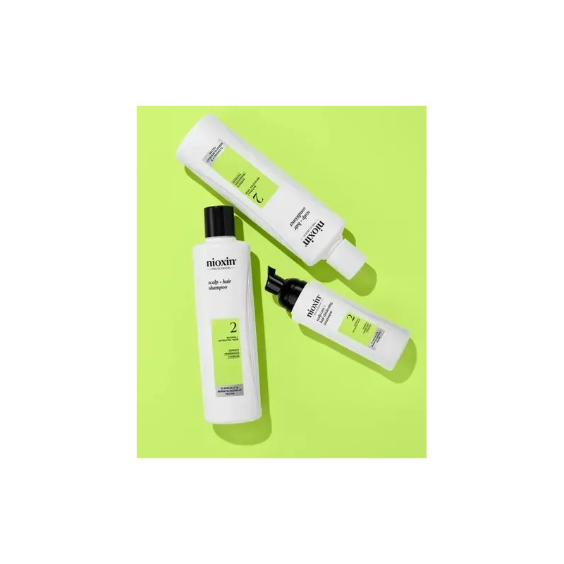 Kit Nioxin Sistema 2 Para Cabello Natural Con Debilitamiento