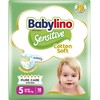 Babylino Sensitive Baby Nappies Size 5, Junior (11-16 kg), Pack