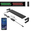 GLOWRIUM Smart Aquarium Light,App with Bluetooth + WiFi Dual Control,Multi-Zone