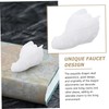BIUDECO Glamorous Crystal Stone Dragon Skull Natural Adornment Fine Carving