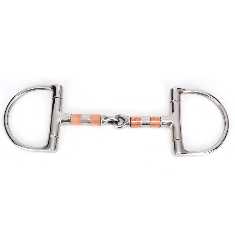 Stainless Steel Dee Bit Snaffle Horse Tool Accessories Mouth with
