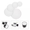 Unbranded 5Pcs Drum Skin Heads Set of 5 White 22",