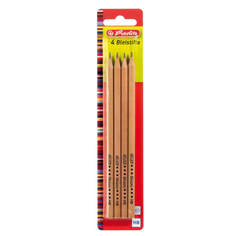Herlitz Ruler Plastic Transparent (Set of 4 - Ruler 16