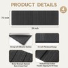 DGSL 4 Pack RV Step Covers, 24"x7.5" Self-Adhesive RV Stair