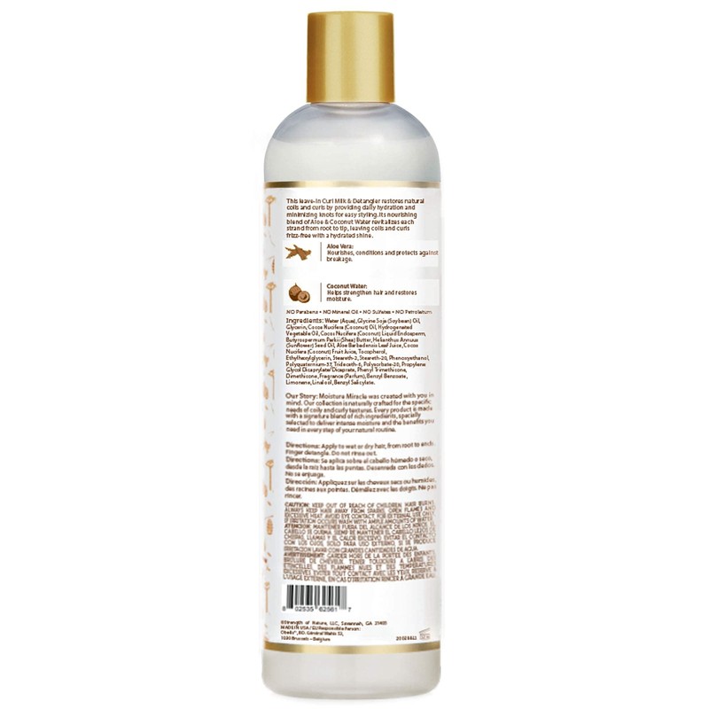 African Pride Moisture Miracle Hydrate & Renew Curl Milk &