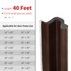 40 Feet Kerf Door Weather Stripping Seal With 8 PCS