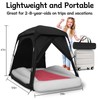 KNOCLOC Blackout Tent for Kids Travel and Sharing Room, fits