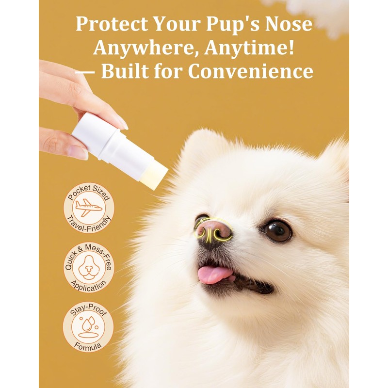GJYC PET Dog Nose Protector Balm – Moisturizing Sun Protection