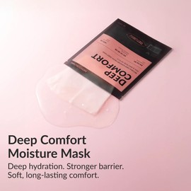 Deep Comfort Facial Sheet Mask, Hydrating & Soothing Barrier Care with Birch Tree Sap, Panthenol & Vegan Ceramide, Korean Skincare for Sensitive Skin, Vegan & Cruelty-Free (25g / 0.88 fl. oz) x 5ea