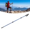 Telescopic Hiking Cane 3 Section Aluminium Alloy Walking Stick Retractable