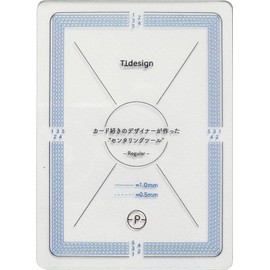 TTdesign Centering Tool TCG Card PSA Certified Perfect Size Ideal for Grading (Regular 0.5mm)