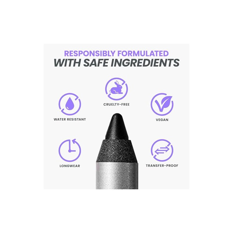 Wonderskin Eyeliner Pencil 1440 Longwear Eyeliner Waterproof & Smudge Proof