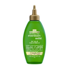 OGX OGX Extra Strength Refreshing Scalp + Rosemary Mint, Refreshing to Help Remove Scalp Buildup, Minty Leave-In Dry for Shiny Hair, 4 fl. Oz