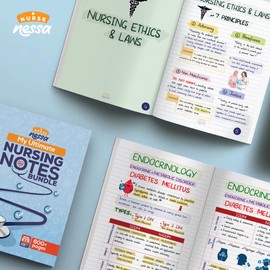 Comprehensive, Handwritten Nursing Notes - 600+ Pages - Designed to help you ACE the NCLEX