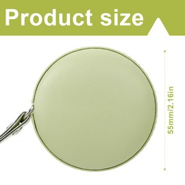VYIBPDY 1 Piece Body Retractable Tape Measure Body Tailor Measuring Tape for Measuring Length, Chest, Waist etc., Green