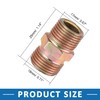 A ABSOPRO Set of 4 3/8 Inch NPT to M18