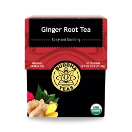 UD_Buddha Teas Case of 6-18 Count Organic Ginger Root Flavor Tea