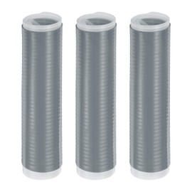 uxcell 3 Pcs Silicone Pan Handle Sleeve, Heat Resistant Potholder Pot Holders Cover Sleeve for Frying Pan Handle Spatulas, Grey (M)