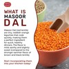 Masoor Dal 2 Pound Bag (32 oz) - Red Lentils